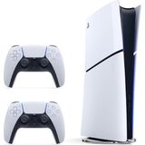 Sony Playstation 5 Slim Dijital 825 GB + 2.kol Dualsense ( İthalatçı garantili ) - 2. Kol Oyun Konsolu - Beyaz