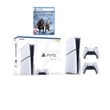 SONY PLAYSTATİON 5 SLİM MODEL CD VERSİYON OYUN KONSOLU + 2 ADET DUALSENSE + GOD OF WAR RAGNAROK