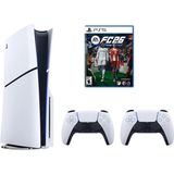 SONY Playstation 5 Slim Standart 1 Tb+ 2. Dualsense + Ps5 FC26 CD (Ithalatçı Garantili) - 2. Kol Oyun Konsolu - Beyaz