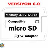 Sony Ps Vita Sd2vita Adaptör Versiyon 6 Memory Sd2vıta Pro Psv Adaptor Mikro Sd Çevirici Henkaku