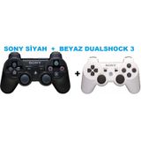 Sony Ps3 Dualshock 3 SİYAH + BEYAZ PS3 KOL