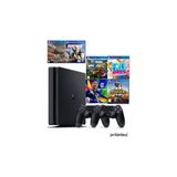 Sony Ps4 1 TB Slim Kasa 6 Oyun ve 2 V2 Kol ile İthalatçı Garantili Oyun Konsolu