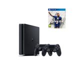 Sony Ps4 1 Tb Slim Kasa+ Fifa23 + 2 Adet V2 Kol Teşhir Ürün 12 Ay Garanti