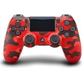 Sony Ps4 Dualshock 4 Kablosuz Kumanda V2 Nesil Kırmızı Kamuflaj Özellikli Gamepad