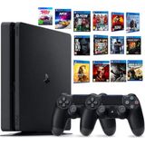 Sony Ps4 Slim 1 Tb 2 Adet Orjinal Dualshock 4 17 Adet Dijital Oyun 12 Ay Garantili Alfa Consol Güvencesiyle
