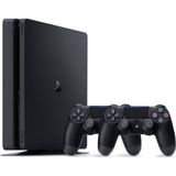 Sony Ps4 Slim 500Gb Oyun Konsolu 2 Ps4 V2 Kol ile Sürükleyici Oyun Deneyimi Sunuyor