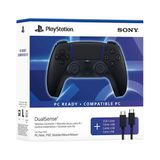 Sony PS5 DualSense Controller Siyah (Midnight Black) – PC Ready Edition ( İthalatçı Garantili )