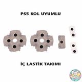 Sony Ps5 Kol İç Silikon Lastik Takımı Yedek Parça Playstation 5 Kol Tamiri Ps5 Lastik Seti Ps5 Tamir