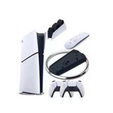 Sony Ps5 Slim Dijital + 2. Kol + Dikey Stand + Sarj İstasyonu + Media Remote
