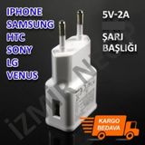 Sony Samsung Htc Venüs Uyumlu 2 Amper Hızlı Başlık