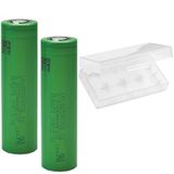 Sony US18650VTC6 3000 mAh 30A Şarj Edilebilir Pil 2'li + Pil Kutusu