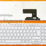 Sony Vaio VPCEE2M1R Beyaz Klavye