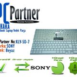 Sony VPCEB1E9R Beyaz Klavye