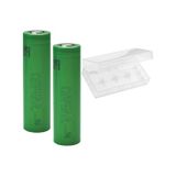 Sony Vtc6 18650 3.7V 3000 Mah Li-Ion Şarjlı Pil 2 Adet Pil Kabı