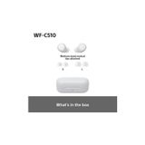 Sony WF-C510/WC Kablosuz Kulak Içi Kulaklık - Beyaz