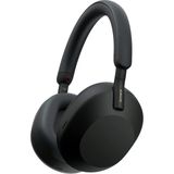 Sony WH-1000XM5 Kablosuz Kulak Üstü Kulaklık, Uzaysal 3D Ses ile Birinci Sınıf Düzeyde Aktif Gürültü Engelleme, Şeffaflık Modu, 30 Saate Kadar Pil Ömrü, Bluetooth, Siyah - Beyaz