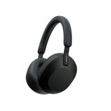 Sony WH-1000XM5 kablosuz kulak üstü kulaklık, uzaysal 3D ses ile birinci sınıf düzeyde aktif gürültü engelleme, şeffaflık modu, 30 saate kadar pil ömrü, Bluetooth, siyah