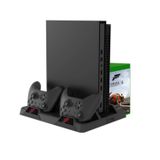 Sony Xbox One X/S Uyumlu Çok Amaçlı Soğutucu Stand Şarj Istasyonu Siyah