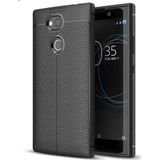 Sony Xperia Xa2 Ultra Kılıf Niss Deri Desenli Silikon Kılıf