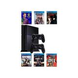 SONY Yenilenmiş Playstation 4 Fat Kasa 500 GB Oyun Konsolu 2 Kol ve 10 Dijital Oyun ile Eğlenceli Deneyim