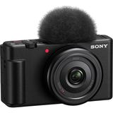 Sony Zv-1f Vlog Kamerası | Dijital Fotoğraf Makinesi (Değişken Açılı Ekran, 4K Video, Ağır Çekim, Vl