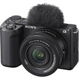 Sony ZV-E10 II + 16-50mm Lens Siyah Aynasız Fotoğraf Makinesi