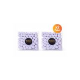 SOO SOAP MİNİ KALP SABUNLAR İKİLİ SET - LAVANTALI LİLA RENGİNDE EL YAPIMI HEDİYELİK DEKORATİF