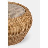 Sooboho&Soomood (5) Rattan Sehpa Camlı