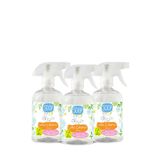 SOOP %100 Doğal Bebek Leke Çıkarıcı 3x500 mL Bitkisel Vegan Hipoalerjenik Organik Gül Kokulu