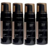 Soop %100 Doğal Yüz Temizleme Köpüğü 4x150 mL Nemlendirici Hindistan Cevizi Yağı Hassas Ciltler