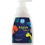 Soop Baby %100 Doğal Çocuk Köpük Sabun Dinozor 300 mL Bitkisel Vegan Hipoalerjenik Pudra Kokulu