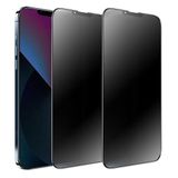 SOOPUR [2 Paket Mat Gizlilik Ekran Koruyucu iPhone 13/13 Pro 6,1 inç ile Uyumlu, Parlama Karşıtı, Casusluk Çizilmeye Dayanıklı Temperli Cam Film, Yuvarlak Kenar Tam Kaplama, Pürüzsüz ve Hassas Dokunuş