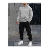 Soothing Space Unisex Oversize New York Yazılı Hoodie & Jogger Eşofman Altı Takımı