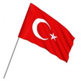 Sopali Bez Bayrak 30X45 Turk Bayragi