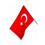 Sopalı Türk Bayrağı 30x45 cm 61 Adet
