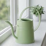 Sophia 2 Litre Metal Çiçek Saksı Sulama Kabı – Modern Dekoratif Çok Amaçlı Sulak (Mint Yeşili)