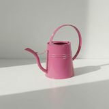 Sophia 2 Litre Metal Çiçek Saksı Sulama Kabı – Modern Dekoratif Çok Amaçlı Sulak (Pembe)