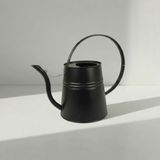 Sophia 2 Litre Metal Çiçek Saksı Sulama Kabı Siyah - Modern Dekoratif Çok Amaçlı Sulak
