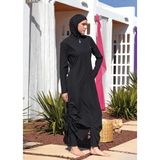 Sophia Battal Uzun Kollu Tesettür Mayo 1232-P - Koyu Lacivert - 3XL