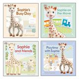 Sophie La Girafe 4 Books Collection Set (Sophie and Friends, Sophie's Busy Day, Sophie On the Move, Playtime with Sophie)