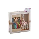 Sophie La Girafe Sophiesticated So Pure Kauçuk Diş Kaşıma Halkası Ve Bebek Diş Kaşıyıcı Seti