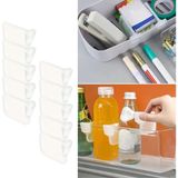 Sora Home 10'luşeffaf Buzdolabı Yan Kapı Düzenleyici Buzdolabı Dolap Içi Bölümleyici Aparatlar - Renkli - Standart