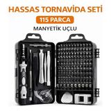Sora Home 115 Parça Manyetik Uçlu Hassas Tornavida Seti - Renkli - Standart
