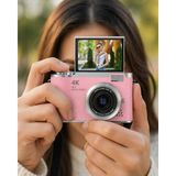 Sora Home 48 Mp Vlog Kamera 1080P Video Flip Screen Uzun Pil Ömrü Selfie Kamera