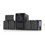 Sora Home 5+1 Bluetoothlu Kumandalı Multimedia Ses Sistemi Hoparlör Siyah Çoklu Bağlantı 2 Yıl Garantili - Tek