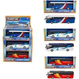 Sora Home Oyuncak Kırmızı Express Otobüsü, Beyaz Havaalanı Otobüsü ve Mavi Şehir Otobüsü - 99 cm