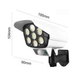 Sora Home Solar Lamba Kamera Görünümlü Duvar Lambası Dönebilen Bahçe Aydınlatması