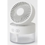 Sora Home Su Spreyli Katlanır Başlıklı USB Mini Fan - Standart - Çok Renkli