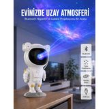 Sora Home Yıldız ve Ay Efektli Uzaktan Kumandalı Projeksiyon Lamba - Çok Renkli