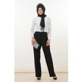 Soralline 1671 Siyah Kadın Pantolon